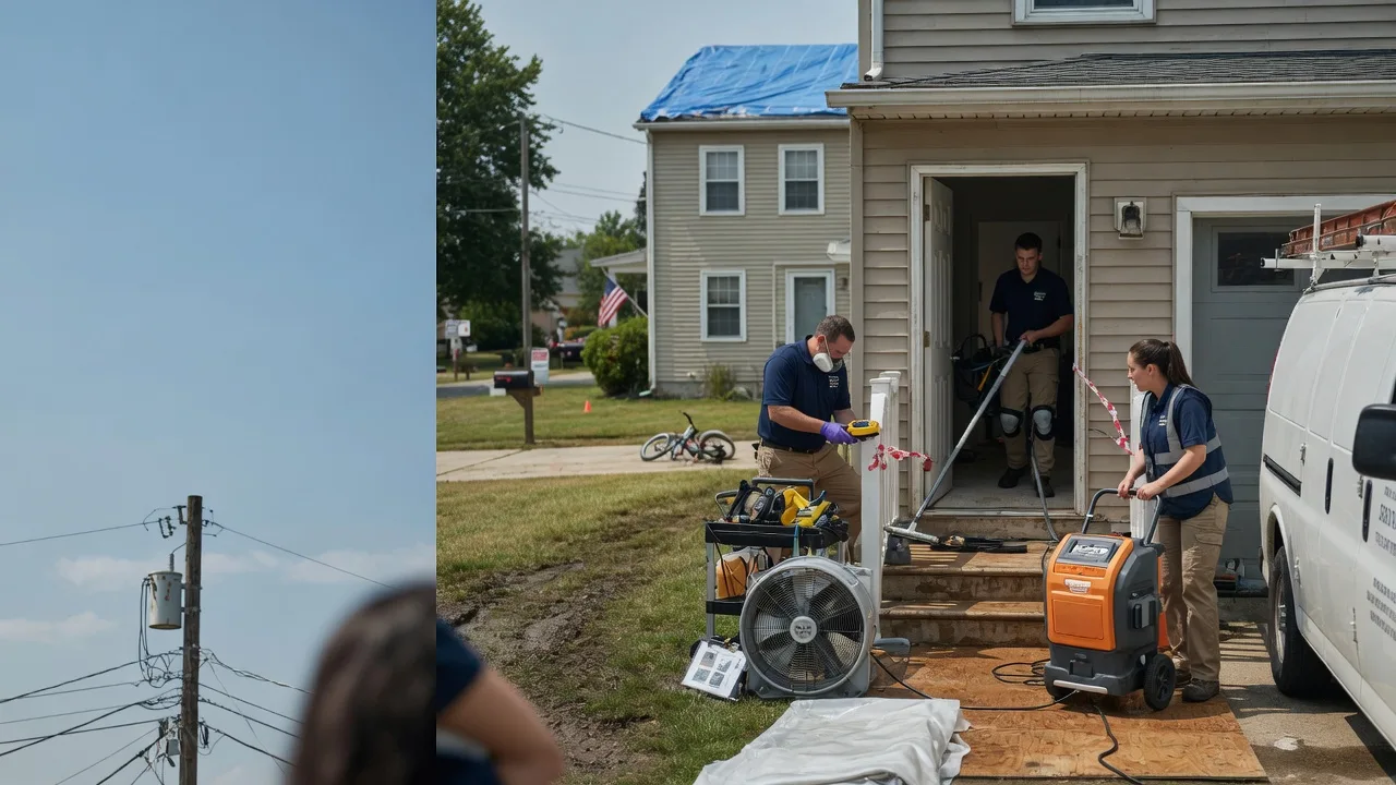 Water Damage Repair in Iberia, OH near me